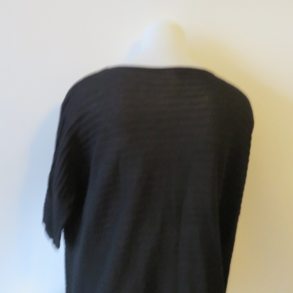 BELA NYC BLACK SHEER BLOUSE TOP SZ 2* - Picture 7 of 7